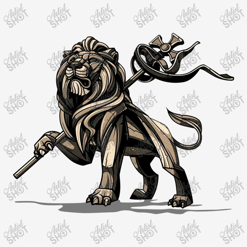 Lion Statue License Plate | Artistshot