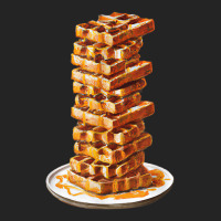 Tall Stack Of Waffles And Syrup 3/4 Sleeve Shirt | Artistshot