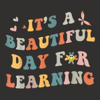 Its Beautiful Day For Learning Retro Teacher Students Women Thanksgivi Champion Hoodie | Artistshot