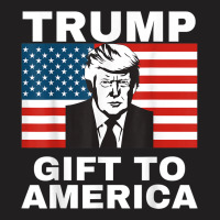 Gift To America Trump Pro Trump Anti Democrat T-shirt | Artistshot