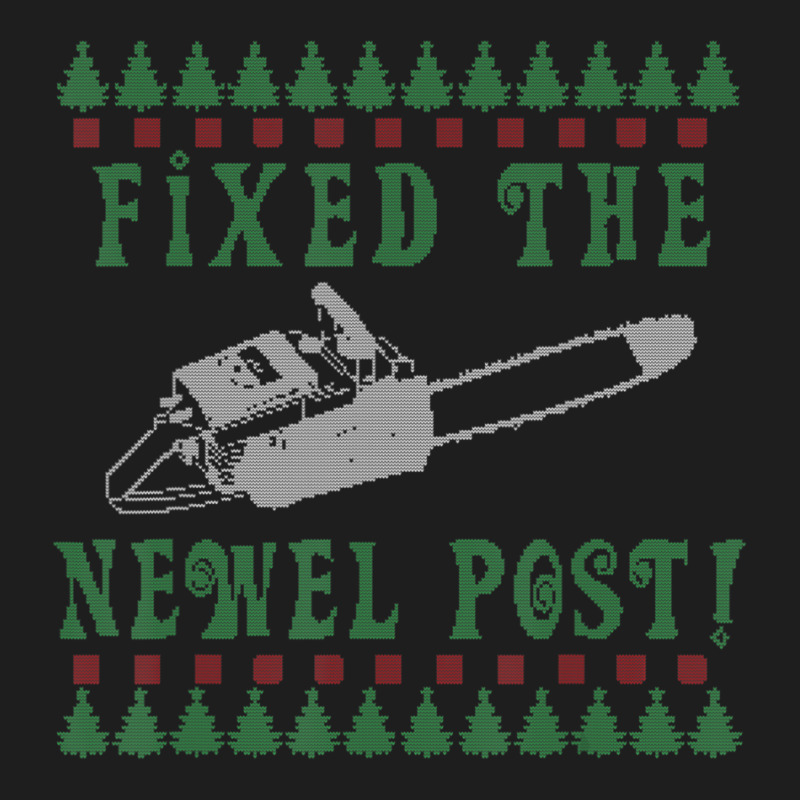 Chainsaw Christmas Ugly Christmas Sweater Classic T-shirt by cm-arts | Artistshot