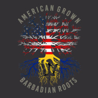 American Grown Barbadian Roots Usa Barbados Flag Heritage T Shirt Vintage Hoodie | Artistshot