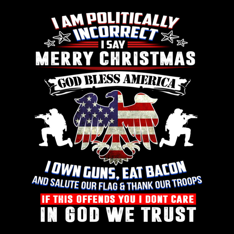 I Am Politically Incorrect America Political Satire T Shirt Fleece Short | Artistshot