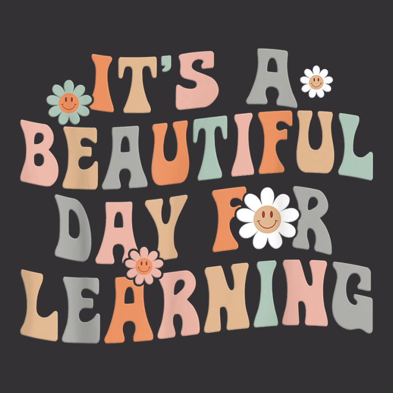 Its Beautiful Day For Learning Retro Teacher Students Womengift Vintage Hoodie | Artistshot