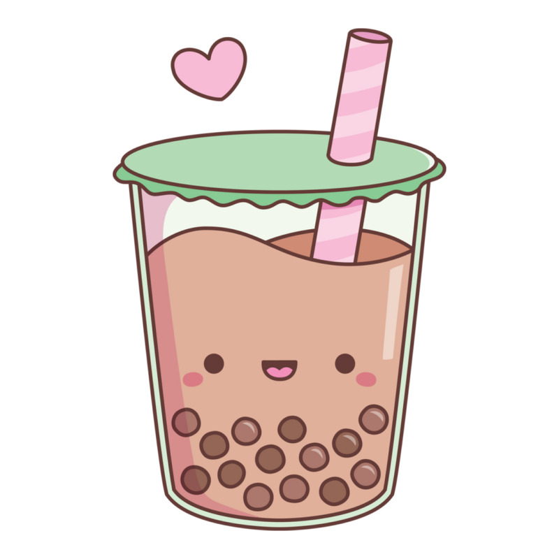 Made this kawaii style boba cup sticker : r/Kawaii