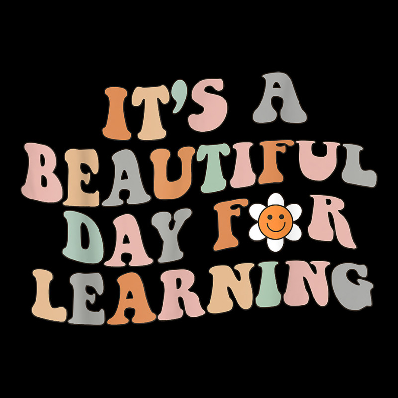 Its Beautiful Day For Learning Retro Teacher Students V-neck Tee | Artistshot