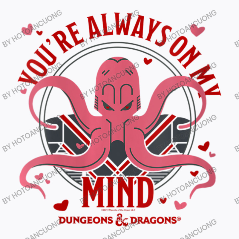 Womens Dungeons & Dragons Valentine's Day Mind Flayer Hearts V-neck T-Shirt by hotoancuong | Artistshot