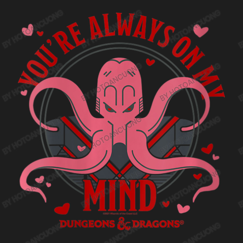 Womens Dungeons & Dragons Valentine's Day Mind Flayer Hearts V-neck Classic T-shirt by hotoancuong | Artistshot