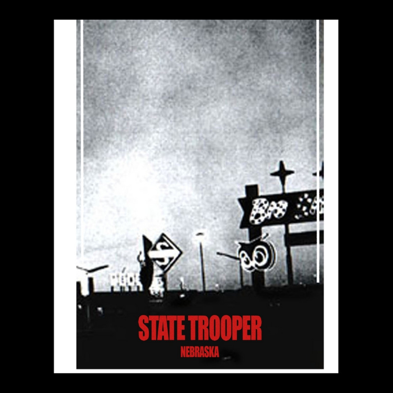 State Trooper Nebraska Cropped Hoodie by DavidDurbin | Artistshot