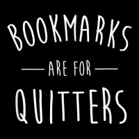 Bookmarks Are For Quitters Funny T Shirt Adjustable Cap | Artistshot