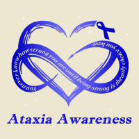 I Wear Blue For Ataxia Awareness Warrior Pullover Hoodie Cropped Hoodie | Artistshot