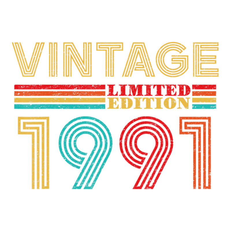 30 Year Old Vintage 1991 Limited Edition 30th Birthday V-neck Tee | Artistshot