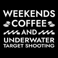 Weekends Coffee And Underwater Target Shooting Sayings T Shirt Men's Long Sleeve Pajama Set | Artistshot