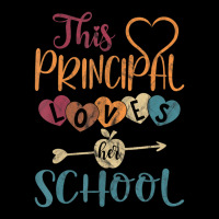 This Principal Loves Her School Teacher Principal Adjustable Cap | Artistshot