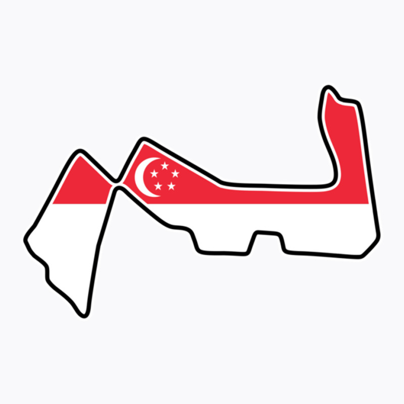 Marina Bay Street Circuit [flag] T-shirt | Artistshot