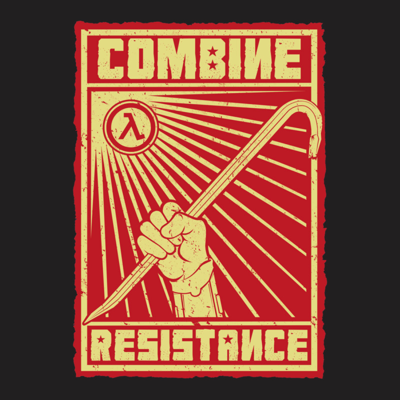 Combine Resistance T-Shirt by BrettHaralson | Artistshot