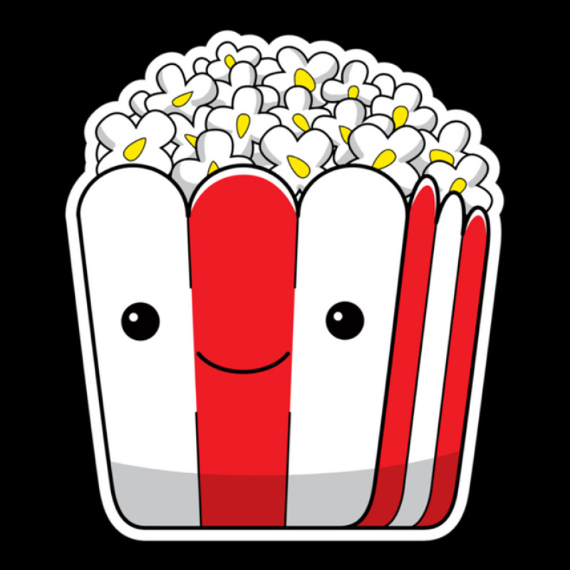 Cute Pop Corn Sticker V-neck Tee | Artistshot