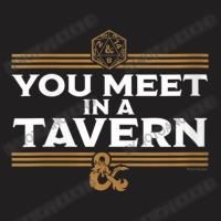 Womens Dungeons & Dragons You Meet In A Tavern V-neck T-shirt | Artistshot