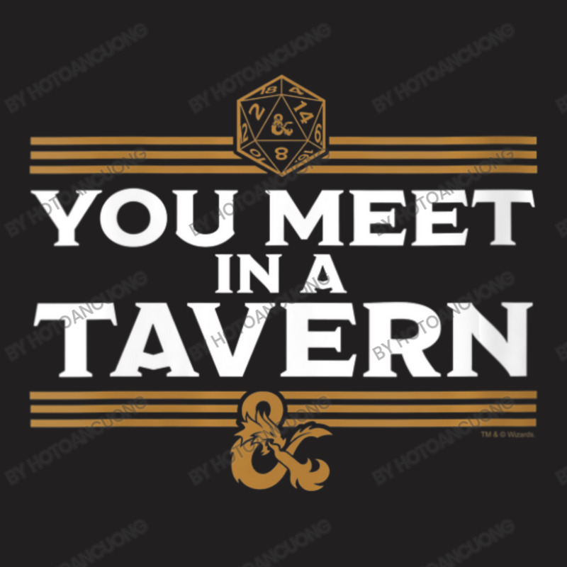 Womens Dungeons & Dragons You Meet In A Tavern V-neck T-Shirt by hotoancuong | Artistshot