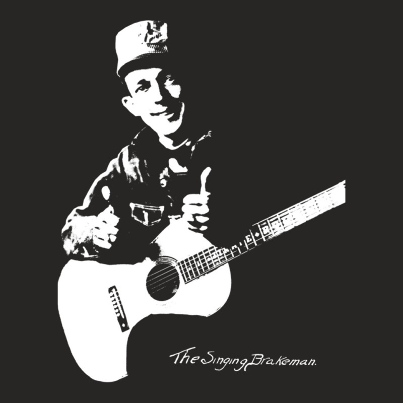 Jimmie Rodgers-2 Essential Ladies Fitted T-Shirt by cm-arts | Artistshot