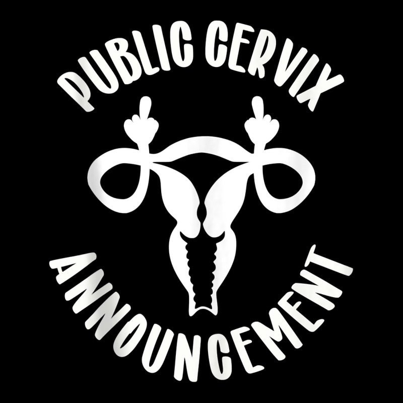 Public Cervix Announcement Uterus Middle Fingers Tank Top Lightweight Hoodie | Artistshot