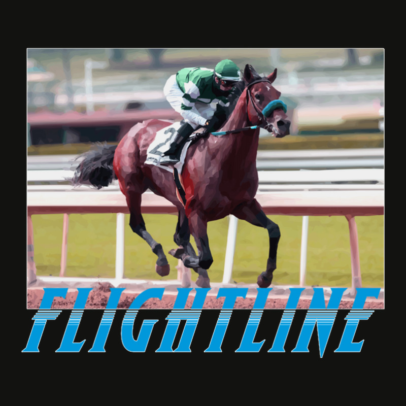 Flightline Classic Horseracing Scorecard Crop Tee by cm-arts | Artistshot