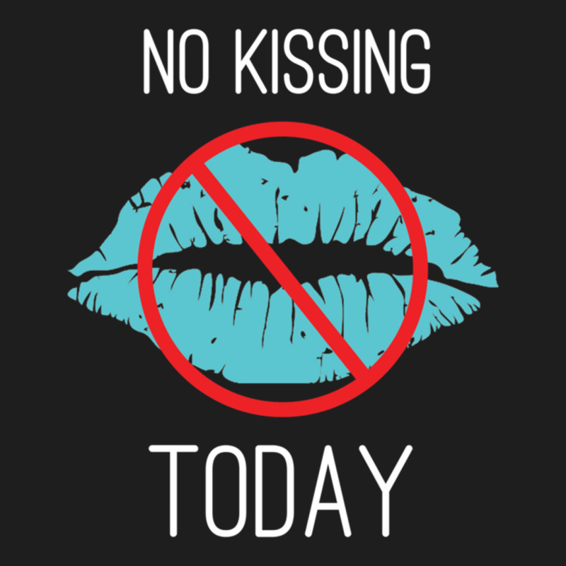 No Kissing Me Funny Pic Classic T-shirt by cm-arts | Artistshot