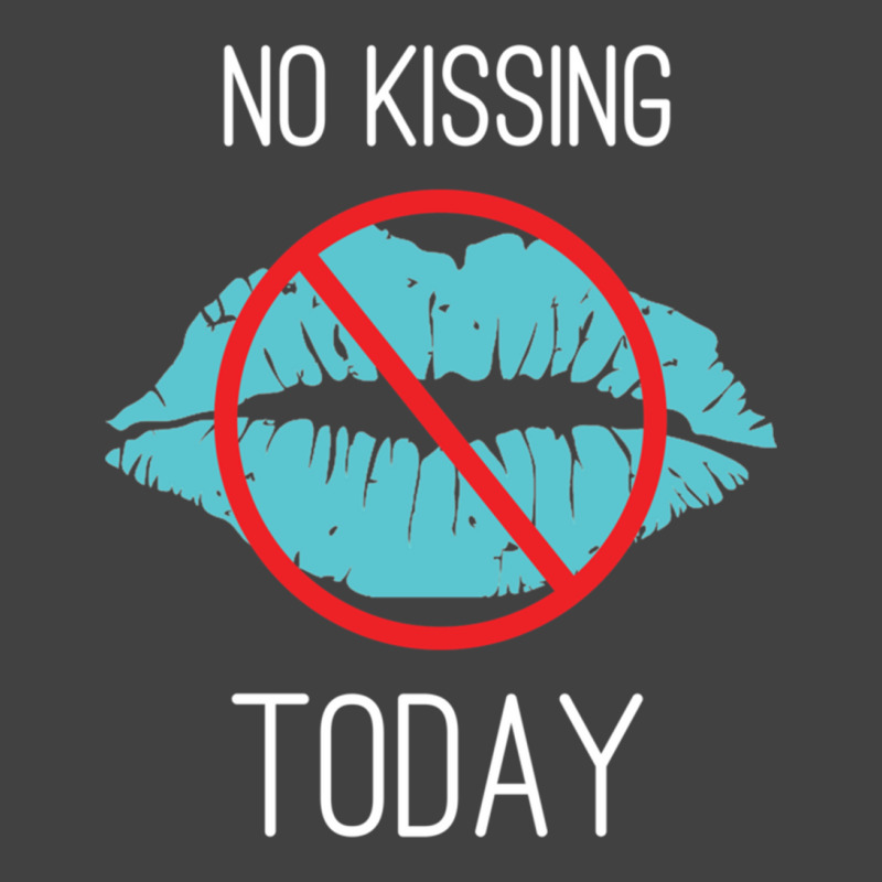 No Kissing Me Funny Pic Vintage T-Shirt by cm-arts | Artistshot