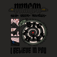 Big Thief - Dragon New Warm Mountain I Believe In You Ladies Fitted T-shirt | Artistshot