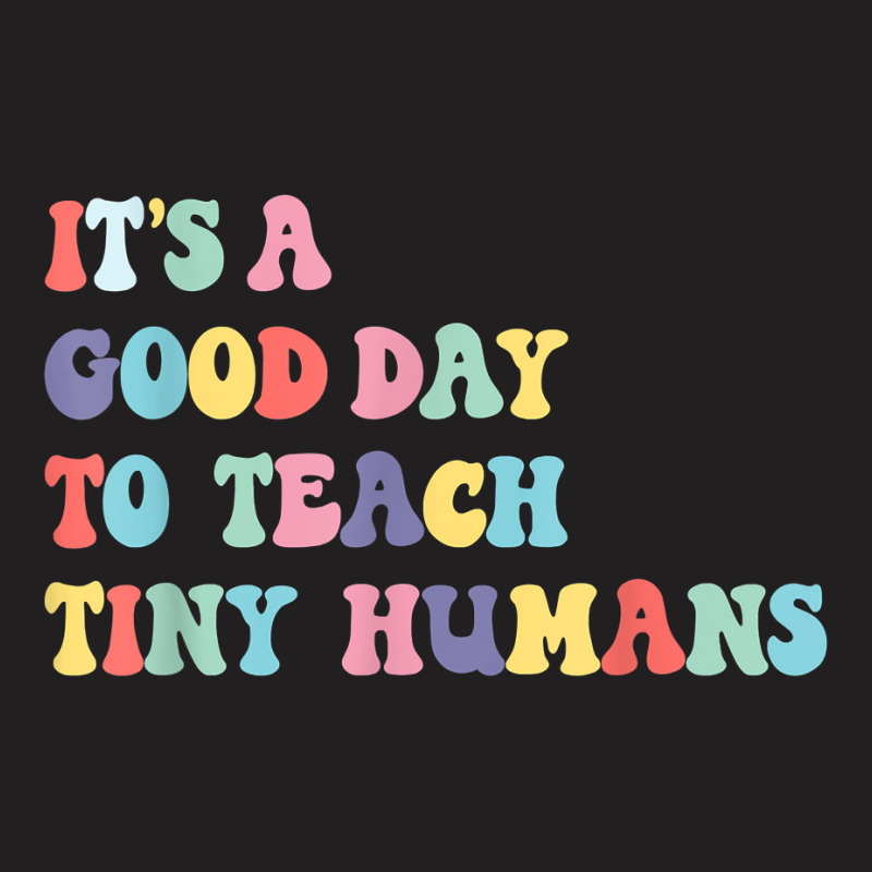 Its Good Day To Teach Tiny Humans Daycare Provider Teacher Birthday T-shirt | Artistshot