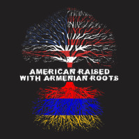 American Raised With Armenian Roots Armenia T-shirt | Artistshot