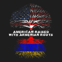 American Raised With Armenian Roots Armenia Classic T-shirt | Artistshot