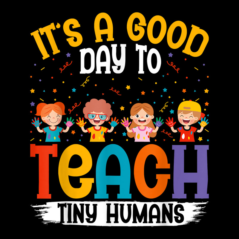 Its Good Day To Teach Tiny Humans Daycare Provider Teacher Christmas Zipper Hoodie | Artistshot