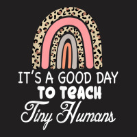 Its Good Day To Teach Tiny Humans Daycare Provider Teacher Xmas T-shirt | Artistshot