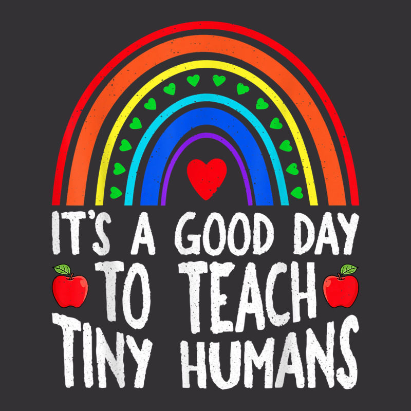 Its Good Day To Teach Tiny Humans Daycare Provider Teacher Vintage Hoodie And Short Set | Artistshot