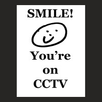 Smile,youreoncctv Ladies Fitted T-shirt | Artistshot