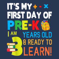 Its My First Day Of Pre-k I Am 3 Years Old Ready To Learn Men Denim Jacket | Artistshot