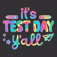 Its Test Day Yall Tie Dye Test Day Teacher Men Women Vintage Short | Artistshot