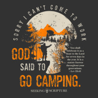 Sorry I Can't Work, God Said To Go Camping Lev 2341 T Shirt Baby Bodysuit | Artistshot