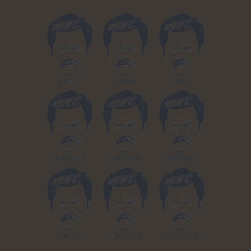 Ron Swanson Emotions Parks And Recreation Bucket Hat by cm-arts | Artistshot