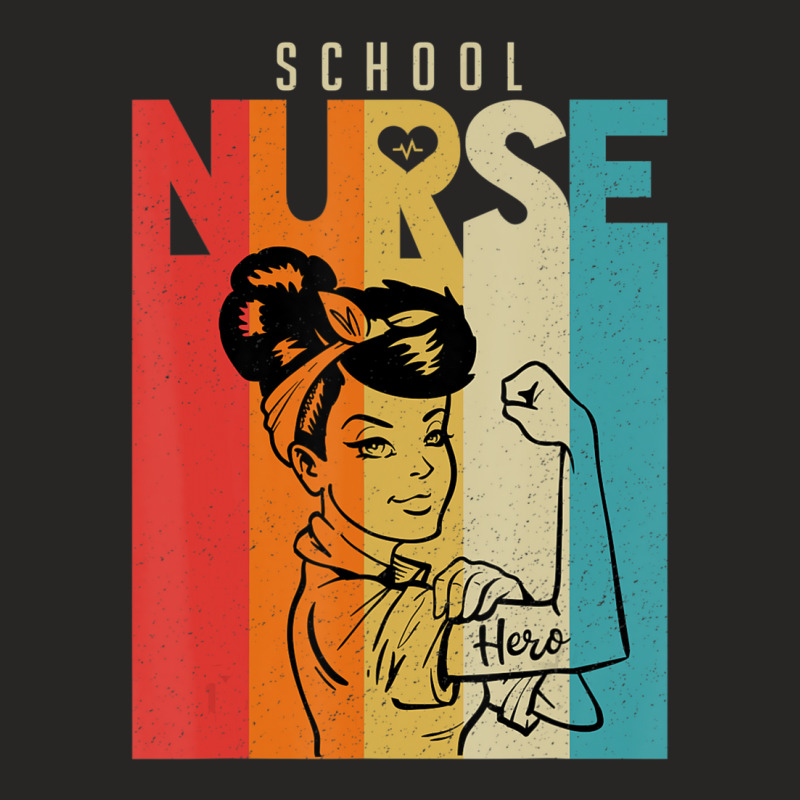 Vintage Rosie The Riveter School Nurse Ladies Fitted T-shirt | Artistshot