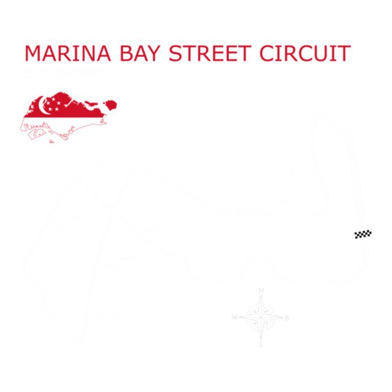 The Marina Bay Street Circuit Unisex Hoodie | Artistshot