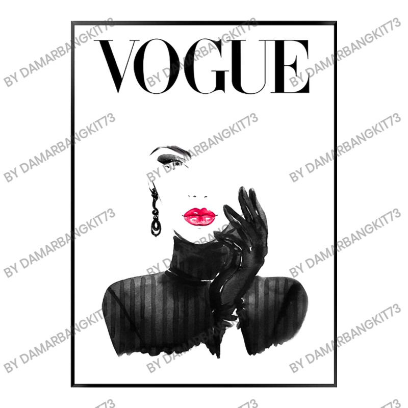 Lips Vogue Women's V-neck T-shirt | Artistshot