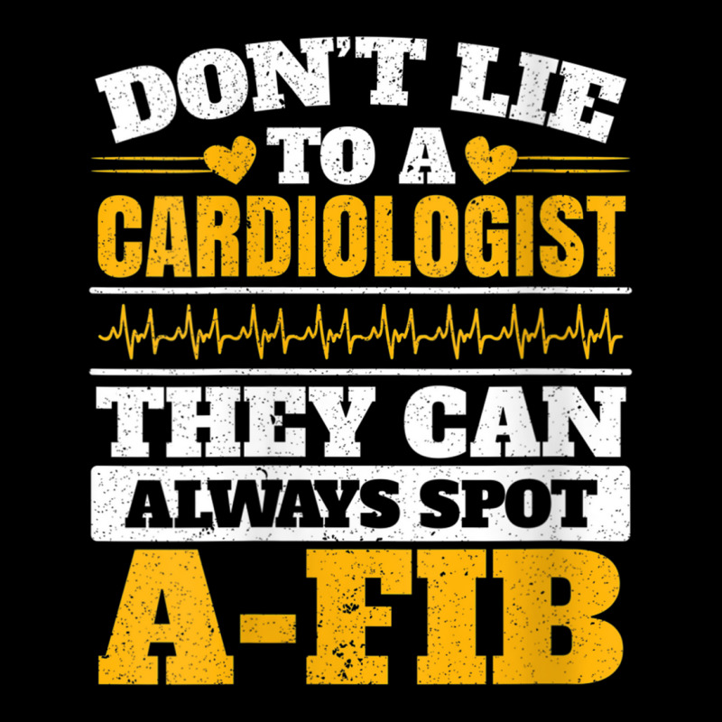 Womens Don't Lie To A Cardiologist They Can Always Spot A Fib V Neck T Toddler Sweatshirt by cm-arts | Artistshot