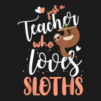 Just A Girl Who Loves Sloths Teacher Christmas Gift Idea Hoodie & Jogger Set | Artistshot