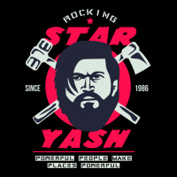 Kgf Yash Rocking Star Design Pocket T-shirt | Artistshot