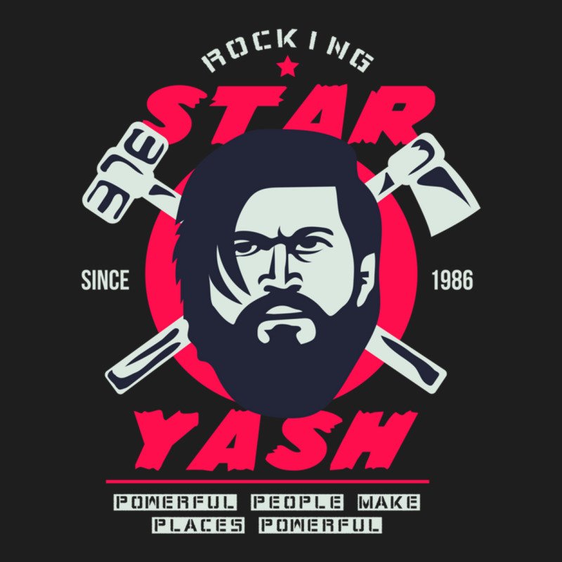 Kgf Yash Rocking Star Design Classic T-shirt by cm-arts | Artistshot