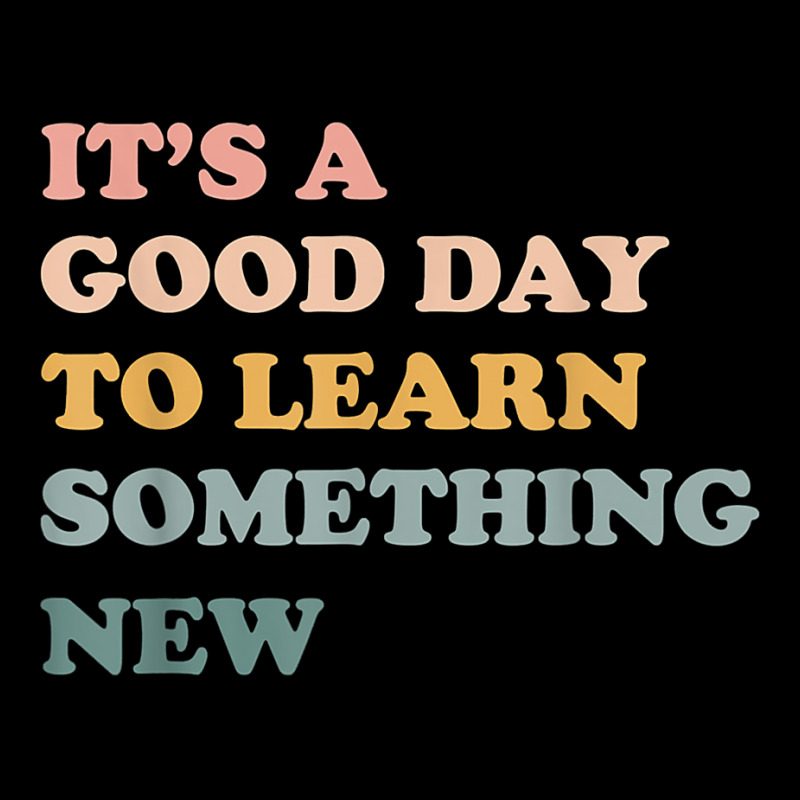 Jvdd Retro A Good Days To Learn Something New Teacher Life Pocket T-shirt | Artistshot