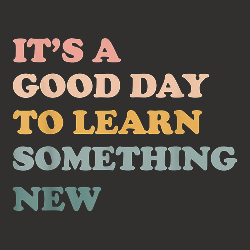 Jvdd Retro A Good Days To Learn Something New Teacher Life Champion Hoodie | Artistshot