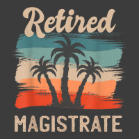 Retro Sunset Beach Retirement Quote Retired Magistrate Men's Polo Shirt | Artistshot